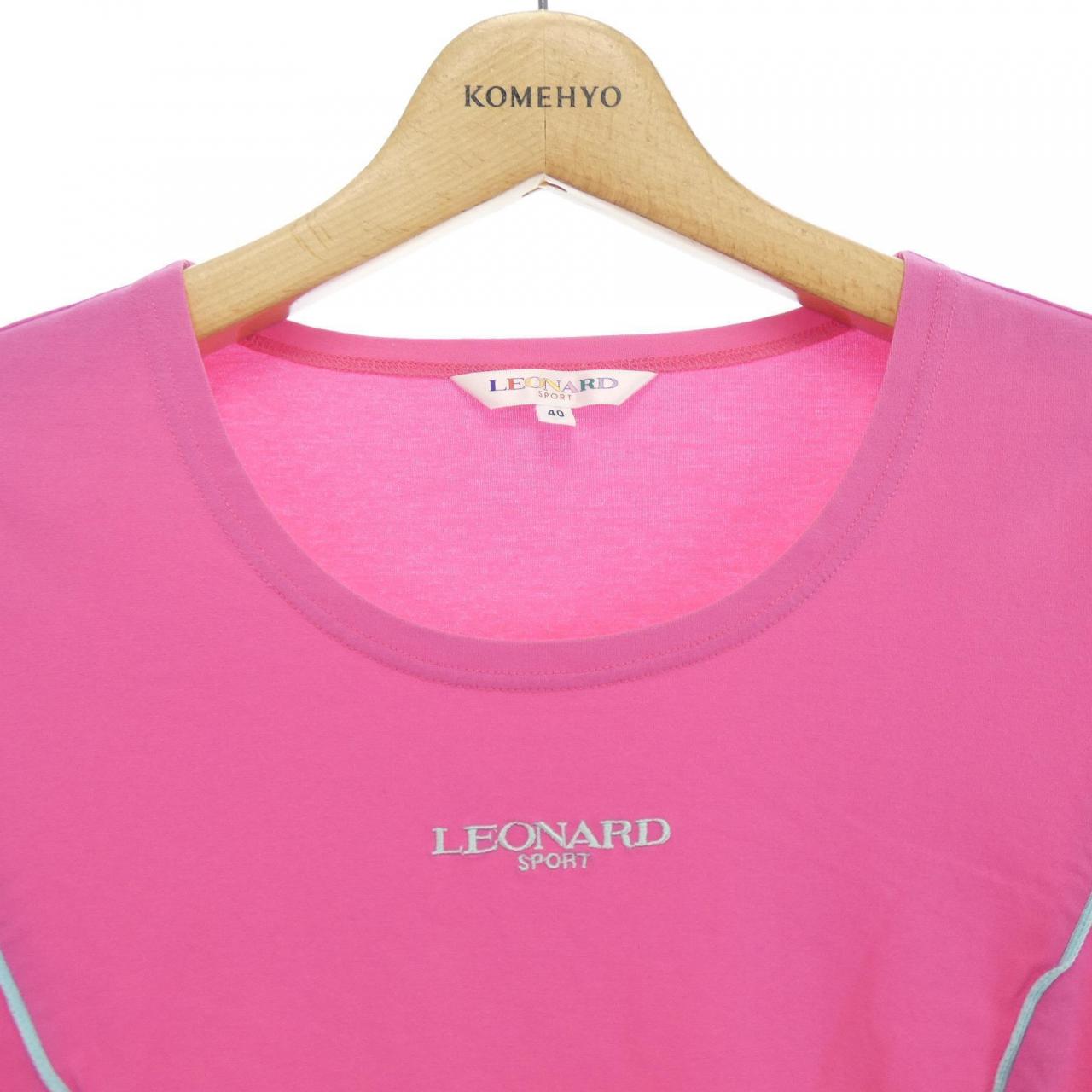 レオナールスポーツ半袖 カットソー 、サイズ38、M、9号。LEONARD - T