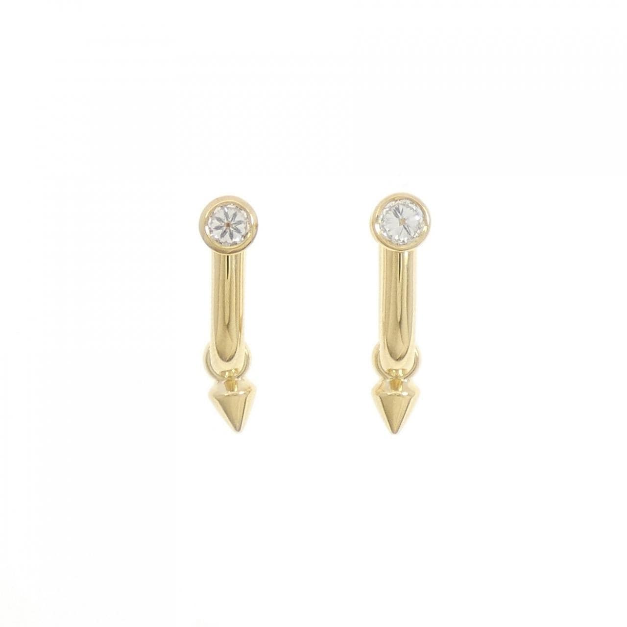 【新品】ティファニー タイタン ピアス 0.37CT