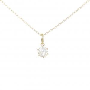 K18YG ダイヤモンド ネックレス 0.517CT F SI1 Good
