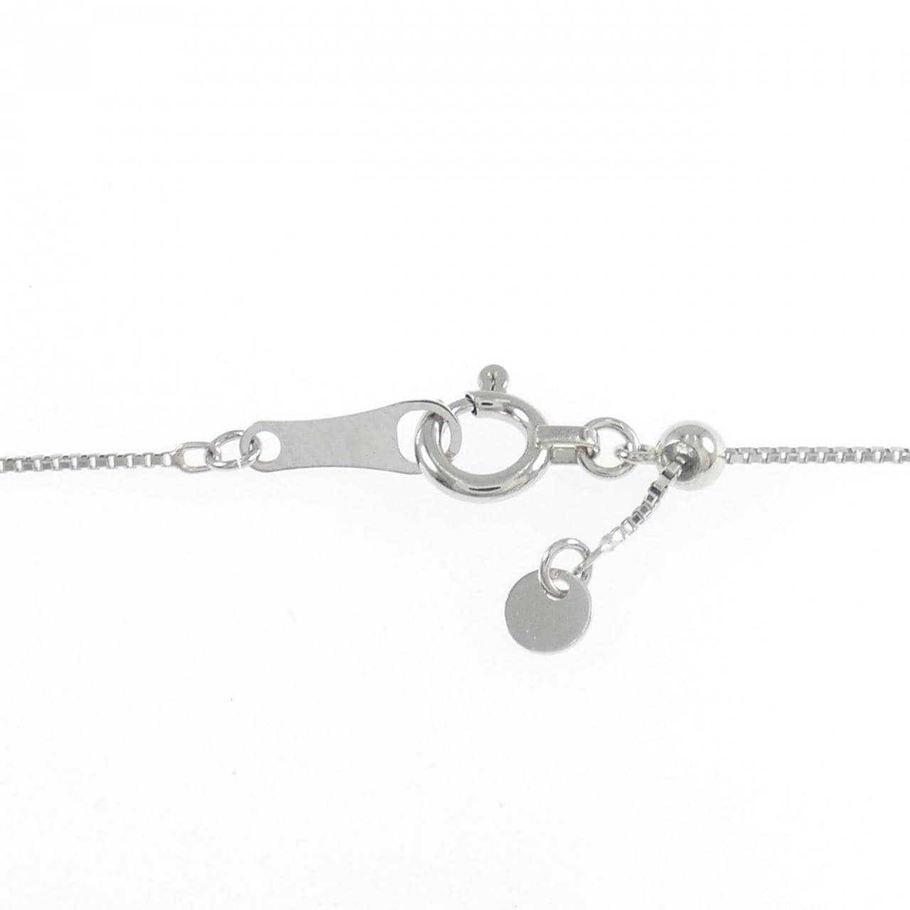 PT900/PT850 エメラルド ネックレス 0.19CT