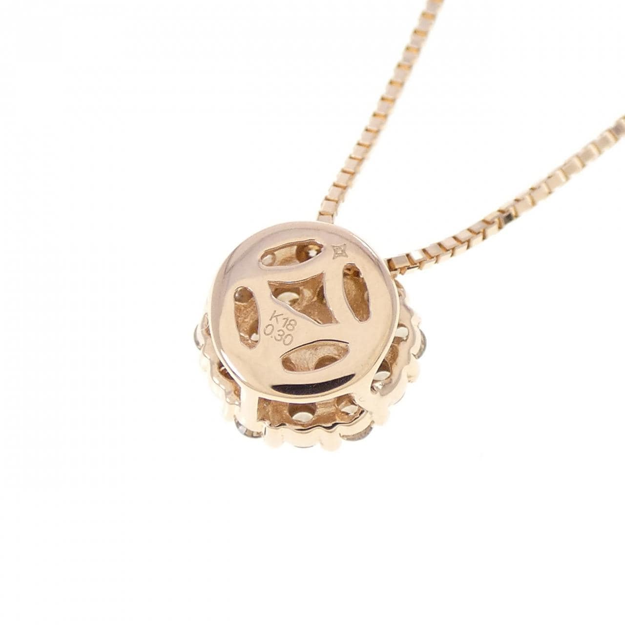 ジーエスティービー ダイヤモンド ネックレス 0.30CT
