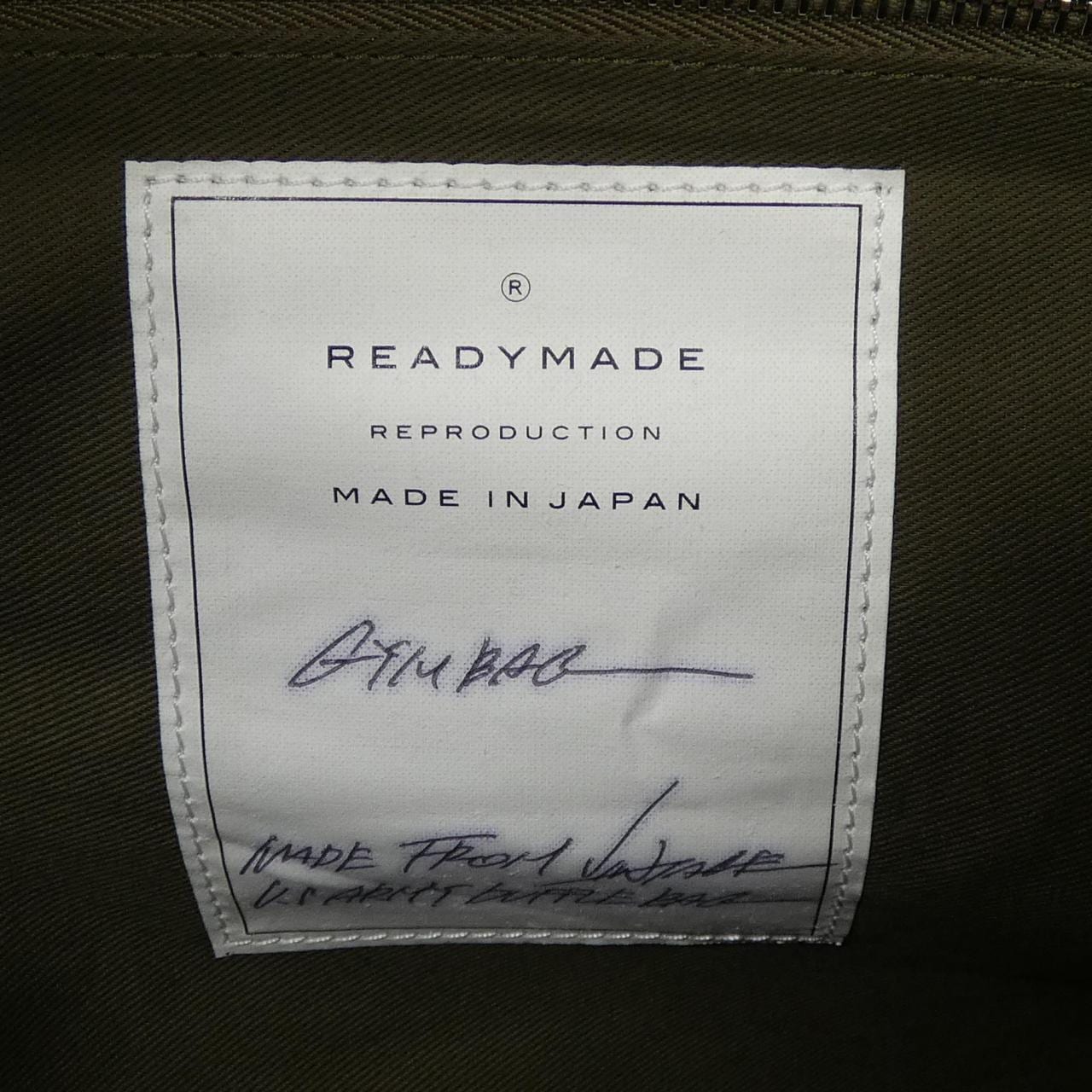 レディメイド READY MADE GYM BAG BAG
