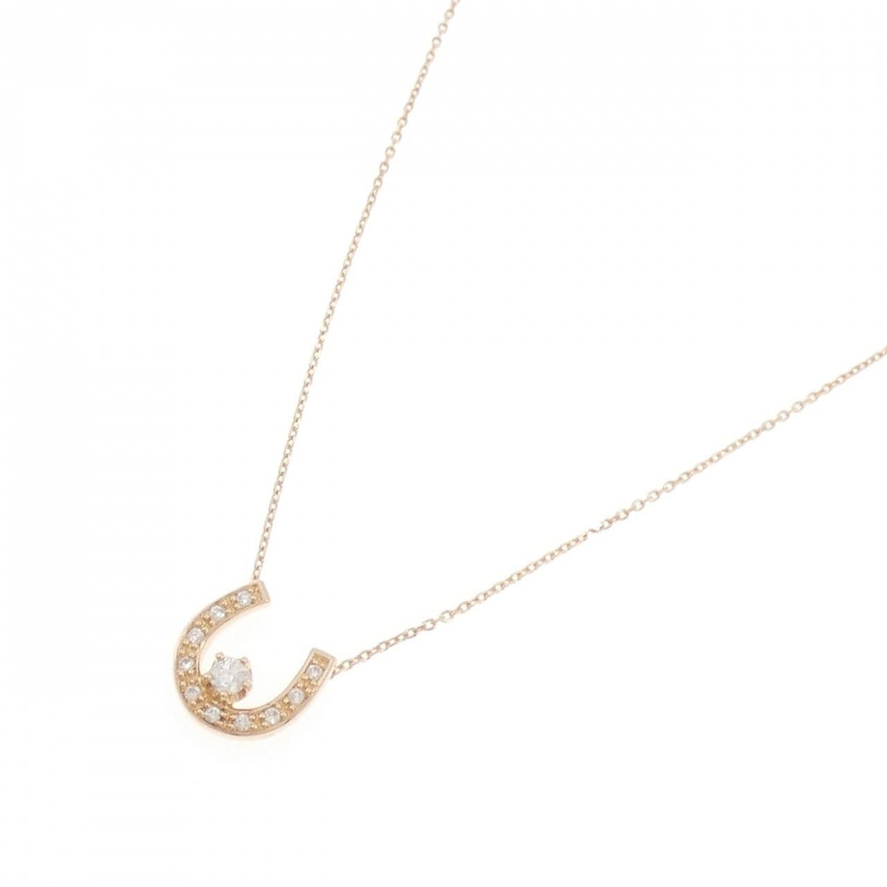 4゜C ダイヤモンド ネックレス 0.116CT