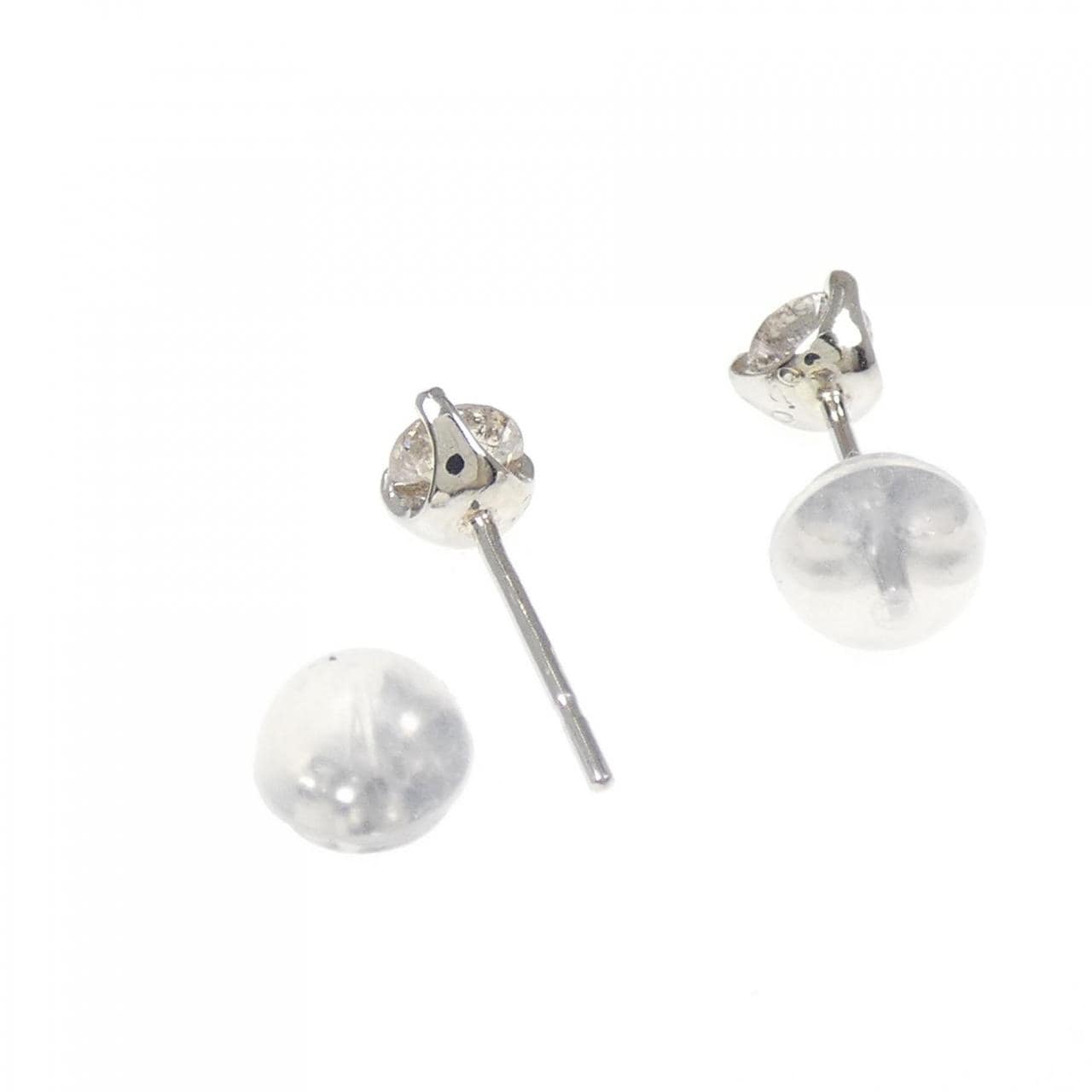 PT900 ダイヤモンド ピアス 0.40CT