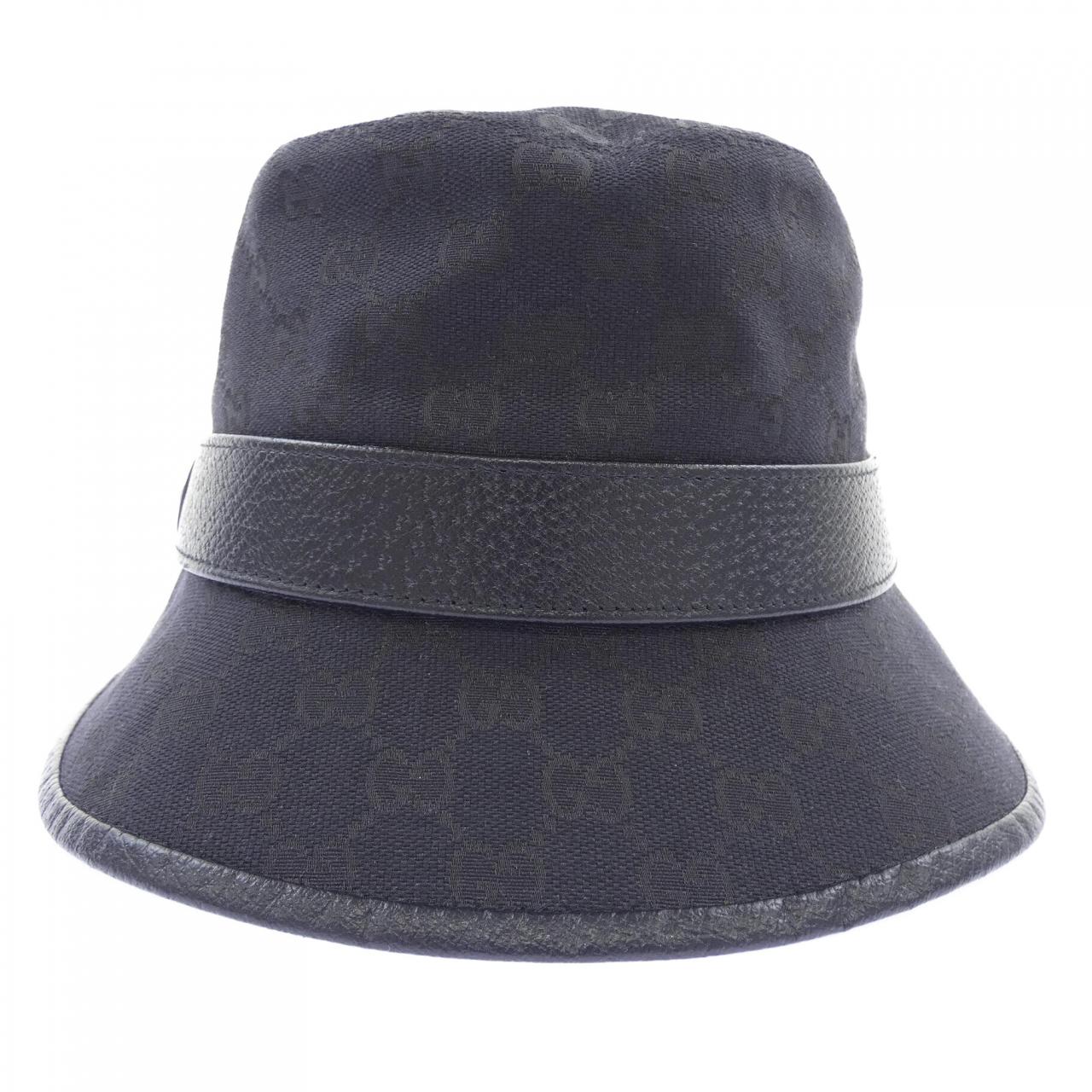 グッチ GUCCI ダブルG付き GGキャンバス バケットハット 576587 4HG53 ハット