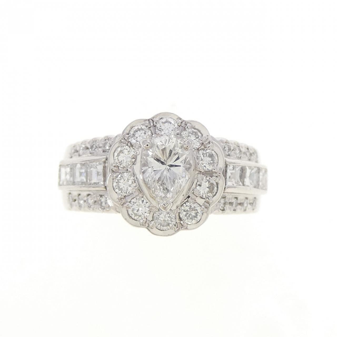 PT900 ダイヤモンド リング 1.21CT
