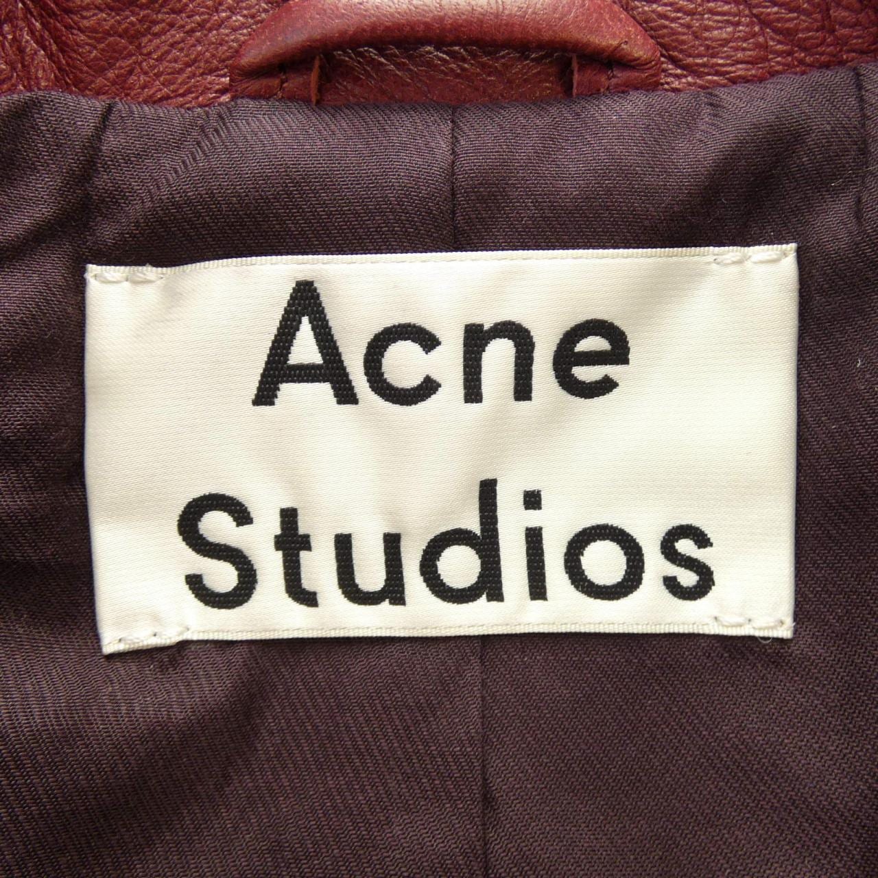 アクネストゥディオズ ACNE STUDIOS レザーライダースジャケット