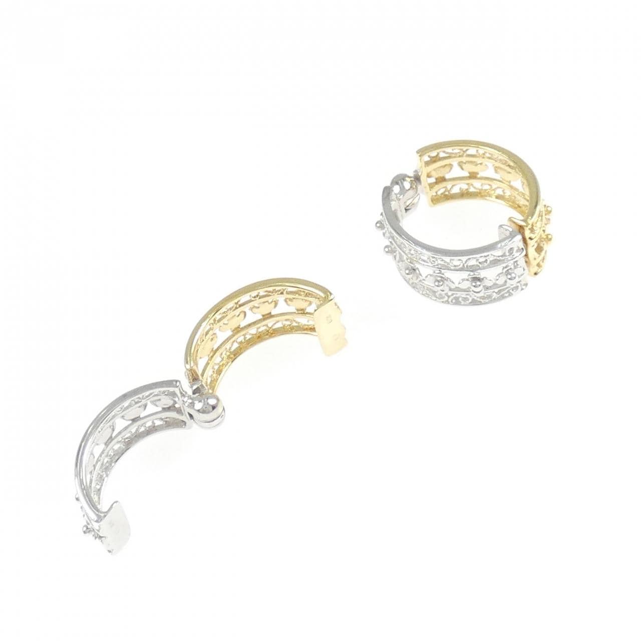 K18YG/K14WG イヤリング