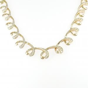 750YG ダイヤモンド ネックレス 2.60CT