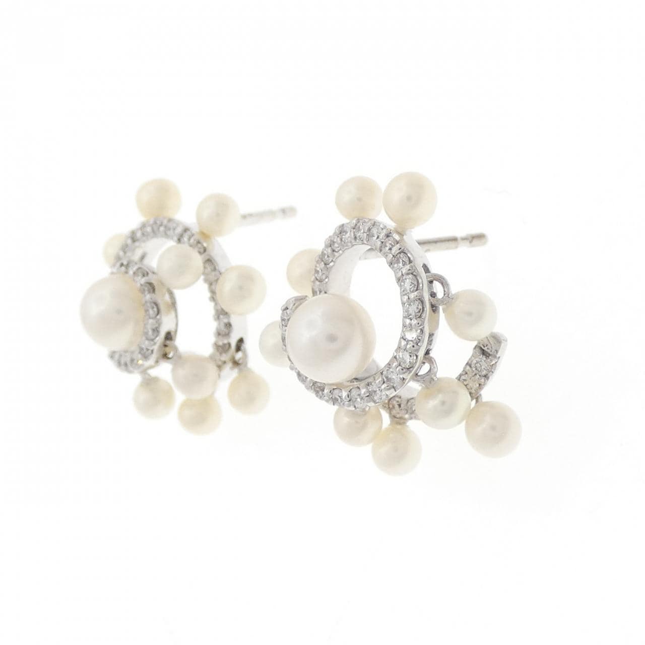 ポンテヴェキオ 淡水パール ピアス