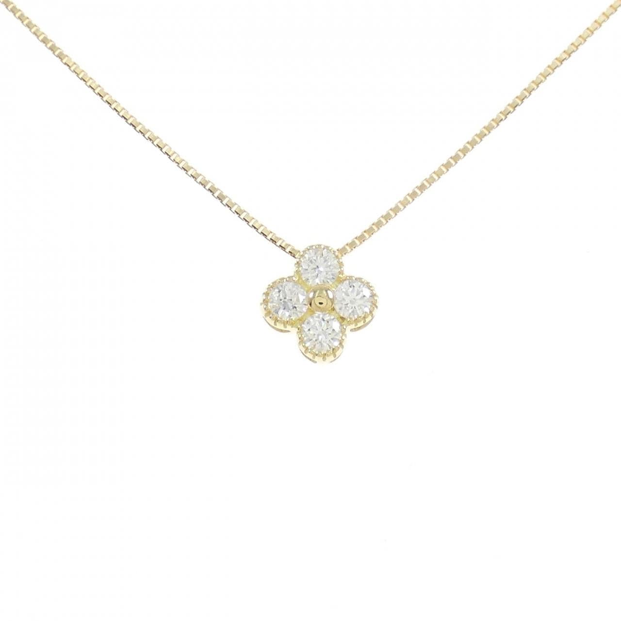 [BRAND NEW] PT Diamond Necklace 0.286CT