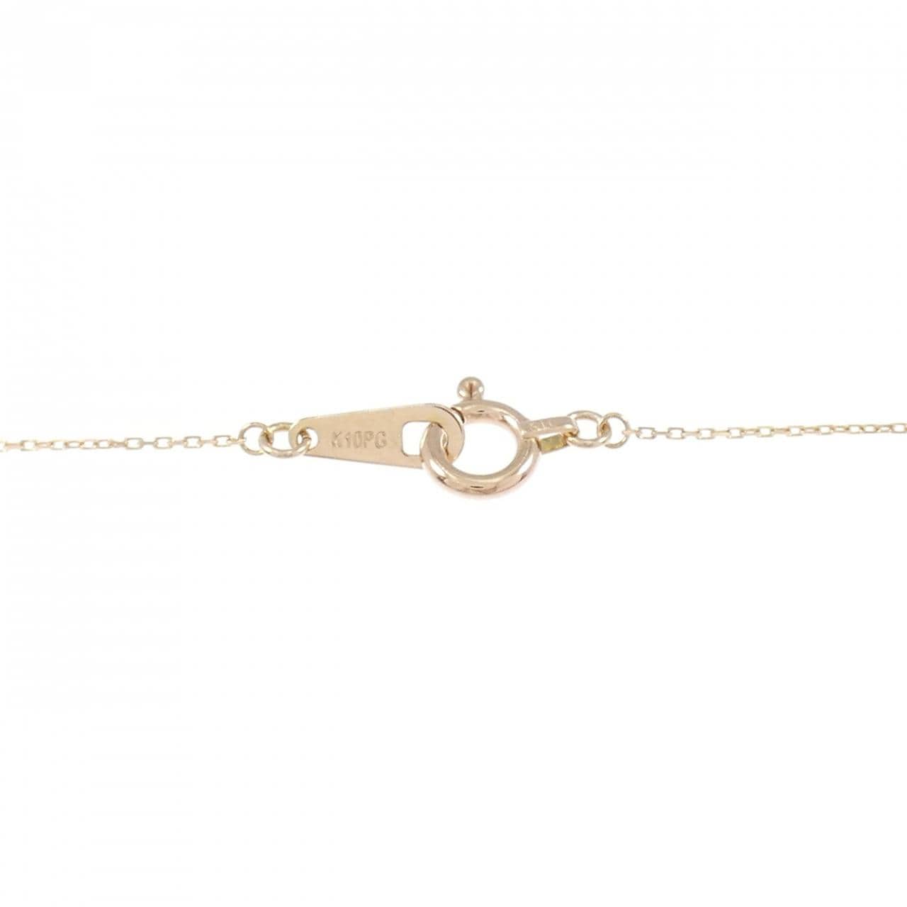 K10PG ダイヤモンド ネックレス 0.05CT