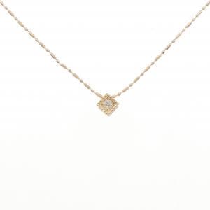 アガット ダイヤモンド ネックレス 0.03CT