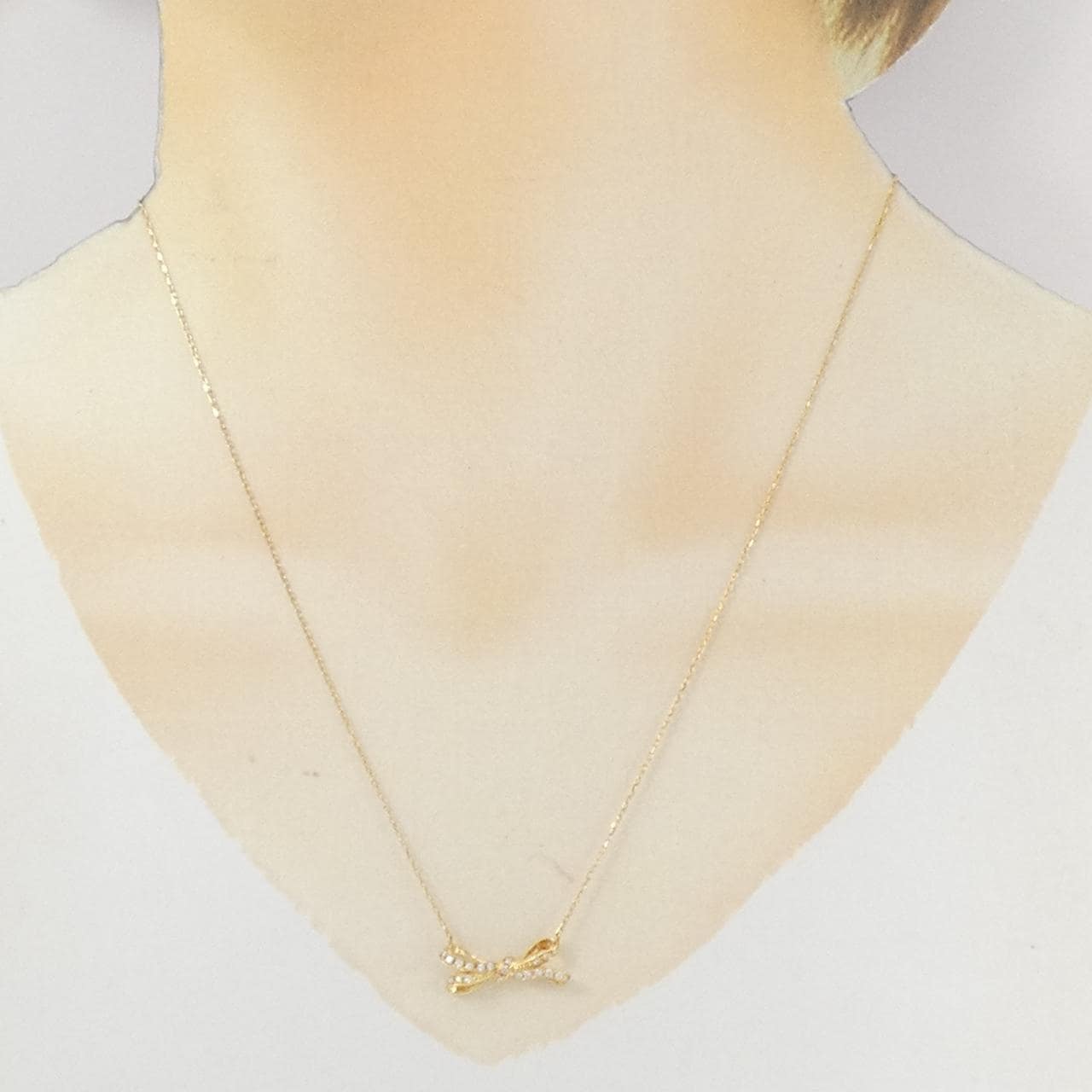 オレフィーチェ ダイヤモンド ネックレス 0.17CT