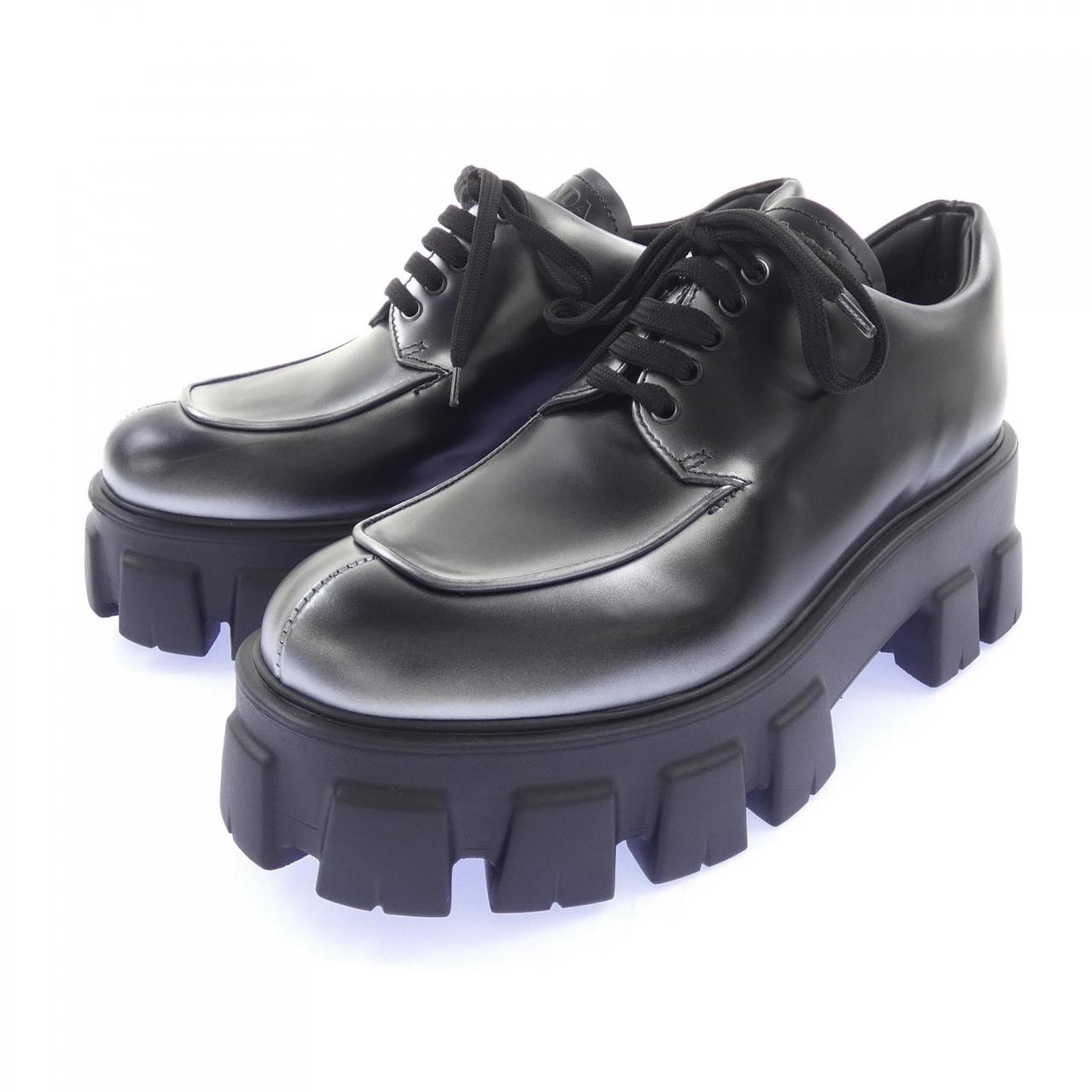 プラダ PRADA モノリス レースアップ 1E708L シューズ