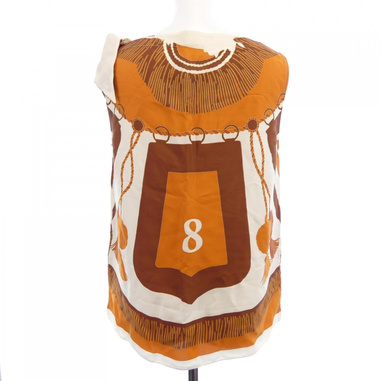 エルメス HERMES *16-7605 ツイルレーヌ トップス