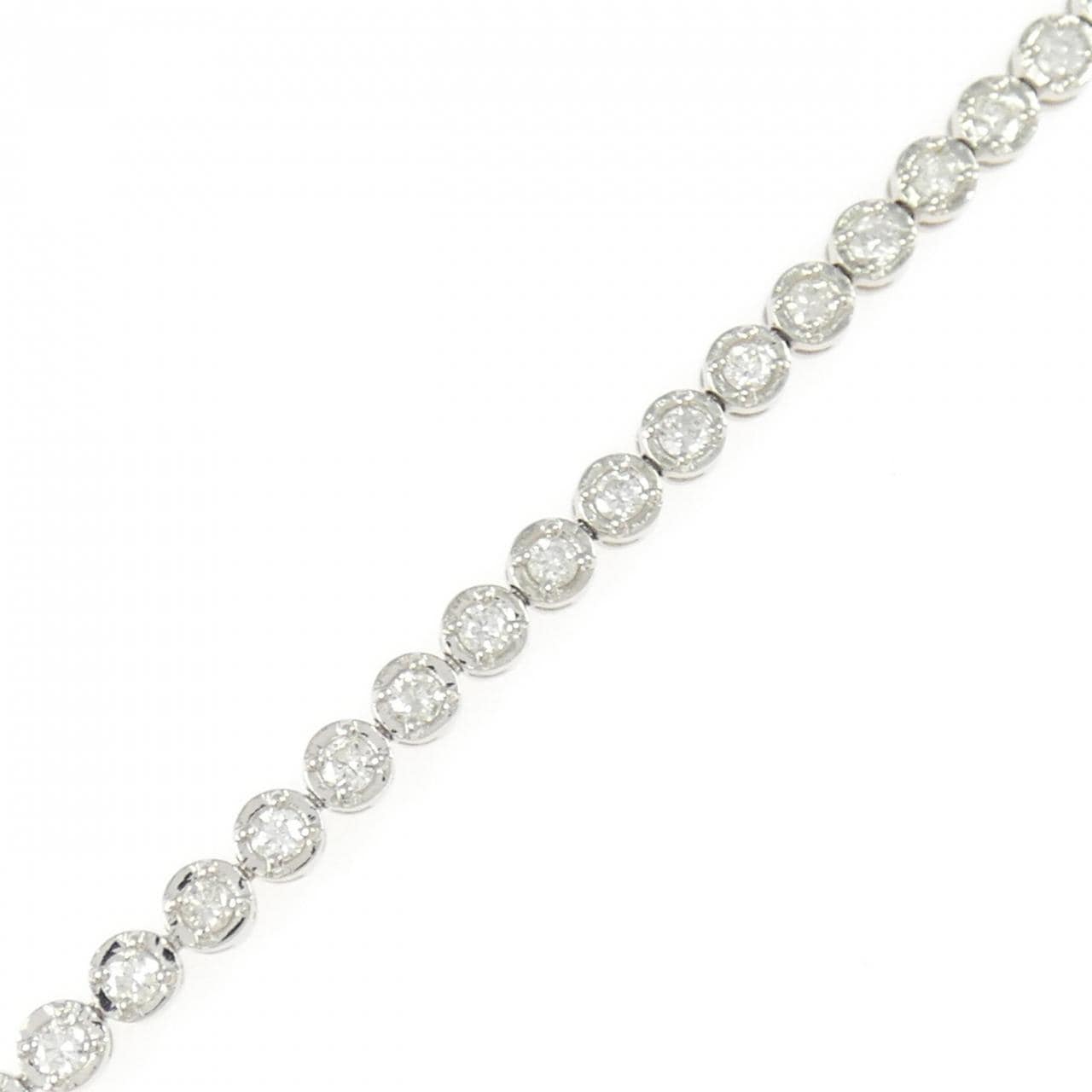 PT900 ダイヤモンド ブレスレット 1.58CT