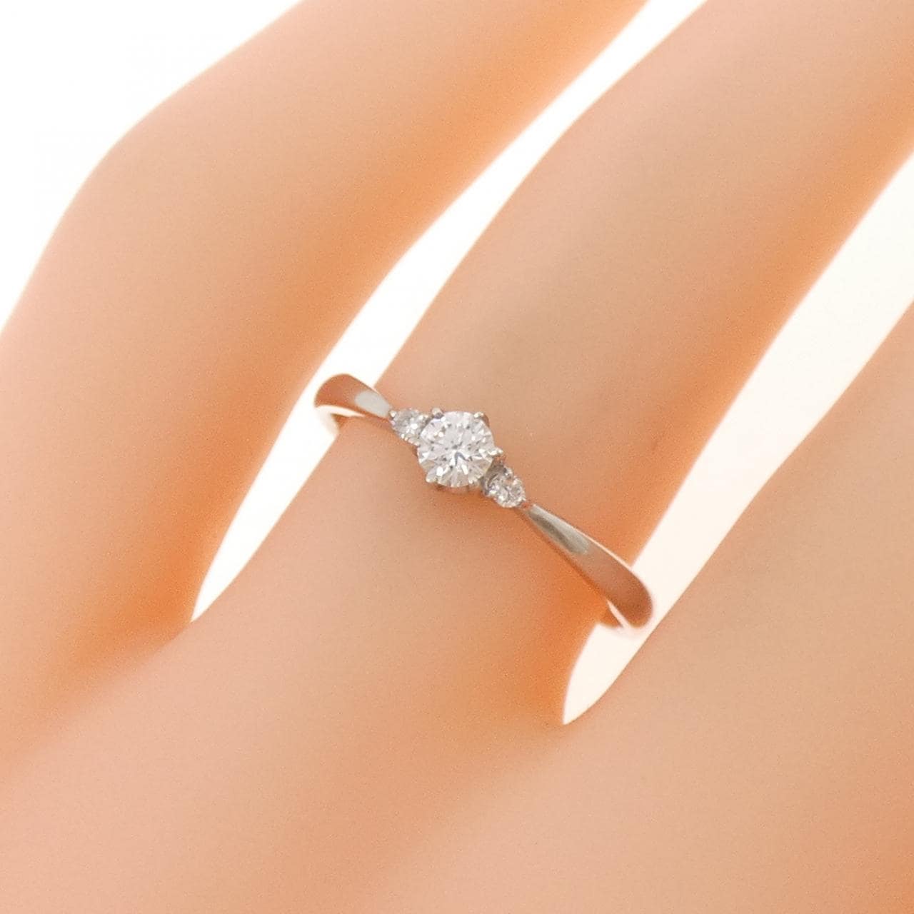 PT900 ダイヤモンド リング 0.110CT