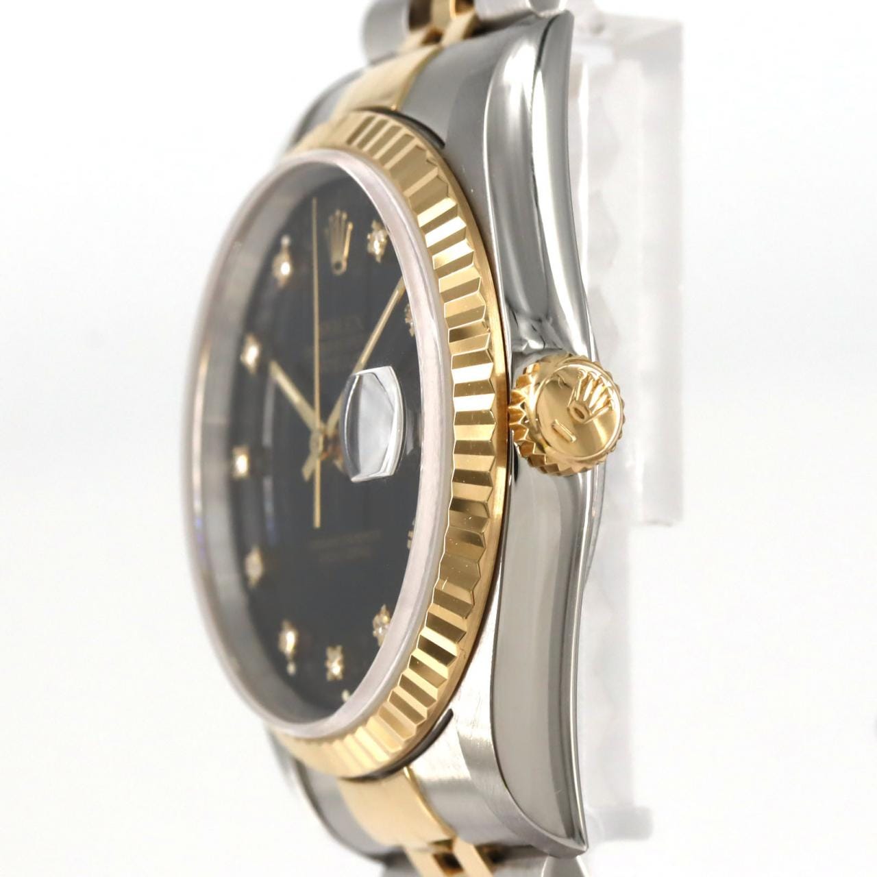 ロレックス デイトジャスト 16233G. SSxYG 自動巻 S番