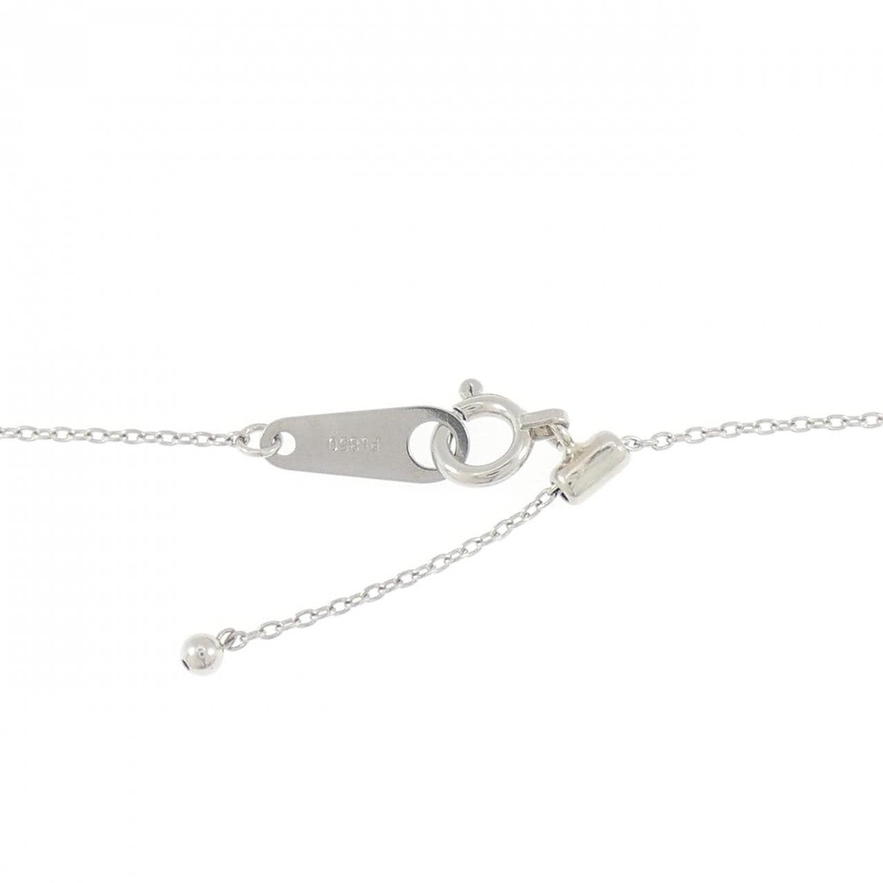 PT900/PT850 ソリティア ダイヤモンド ネックレス 0.25CT