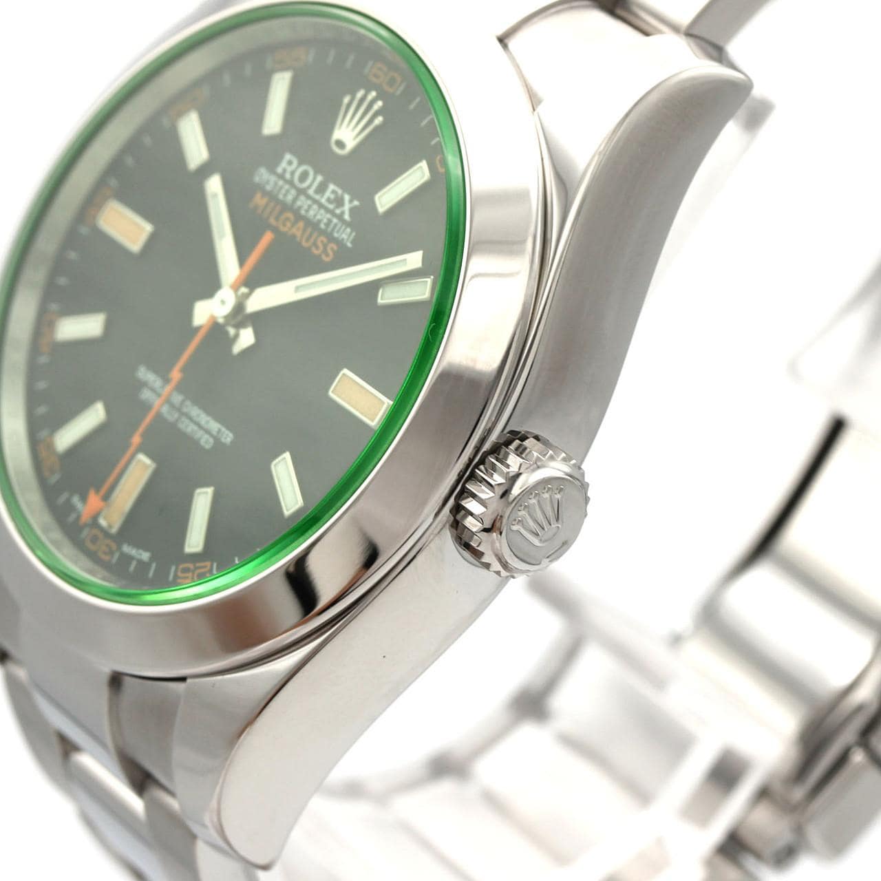 ロレックス ミルガウス 116400GV SS 自動巻 ランダム番