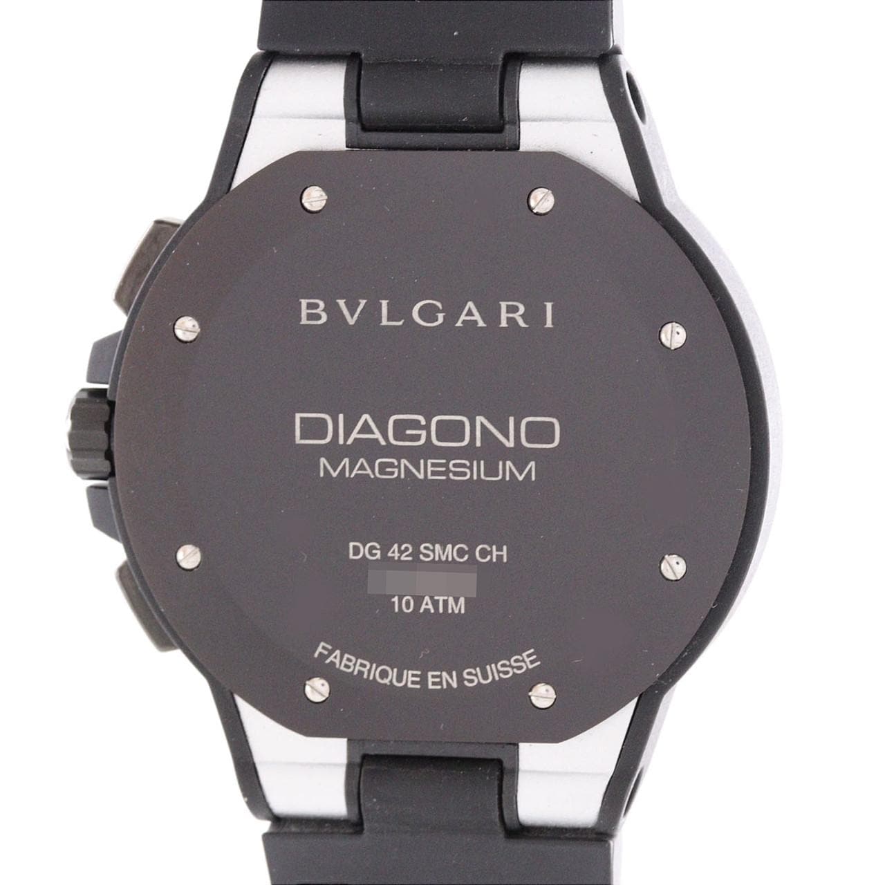 【ノーメンテナンス還元価格】ブルガリ ディアゴノマグネシウムクロノ DG42SMCCH/DG42WSMCVDCH マグネシウム&PEEK 自動巻