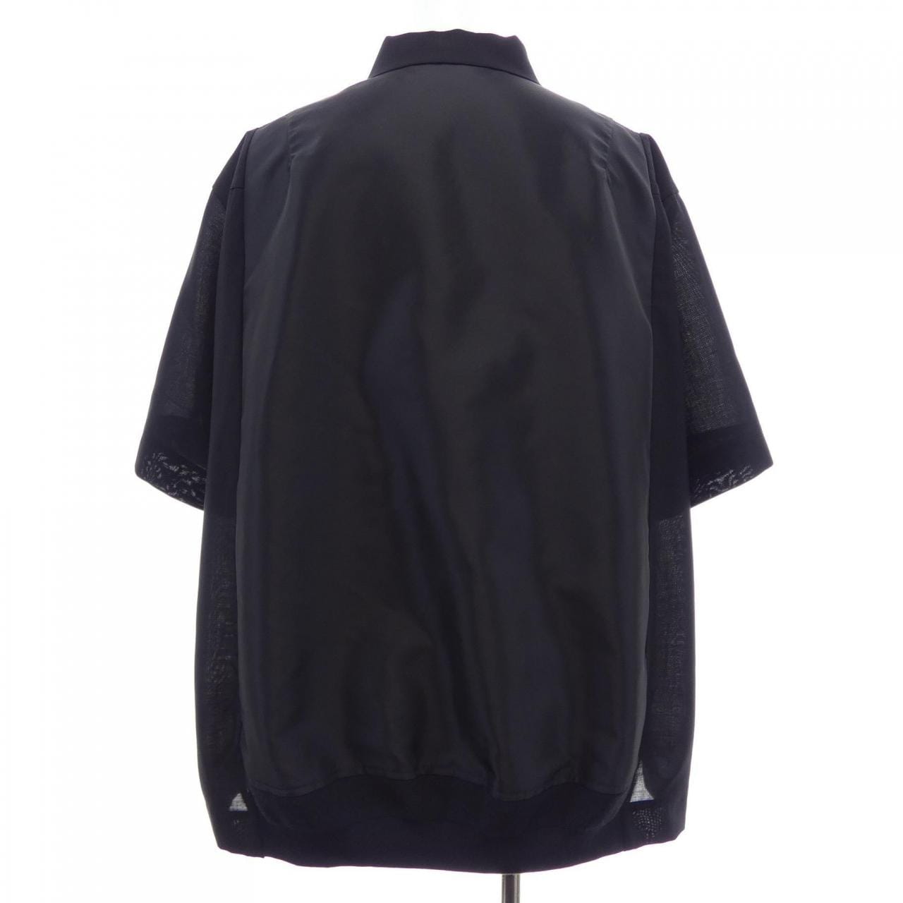 サカイ SACAI Wool Suiting x Nylon Twill Shirt 26-04011M S／Sシャツ