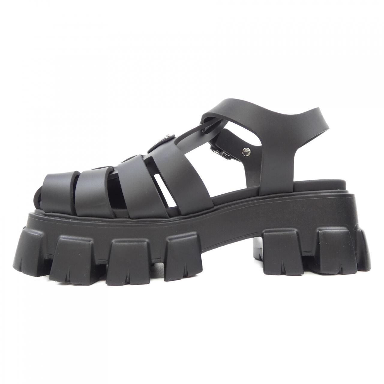 プラダ PRADA トライアングルロゴ モノリス 1X853M フォームラバー サンダル