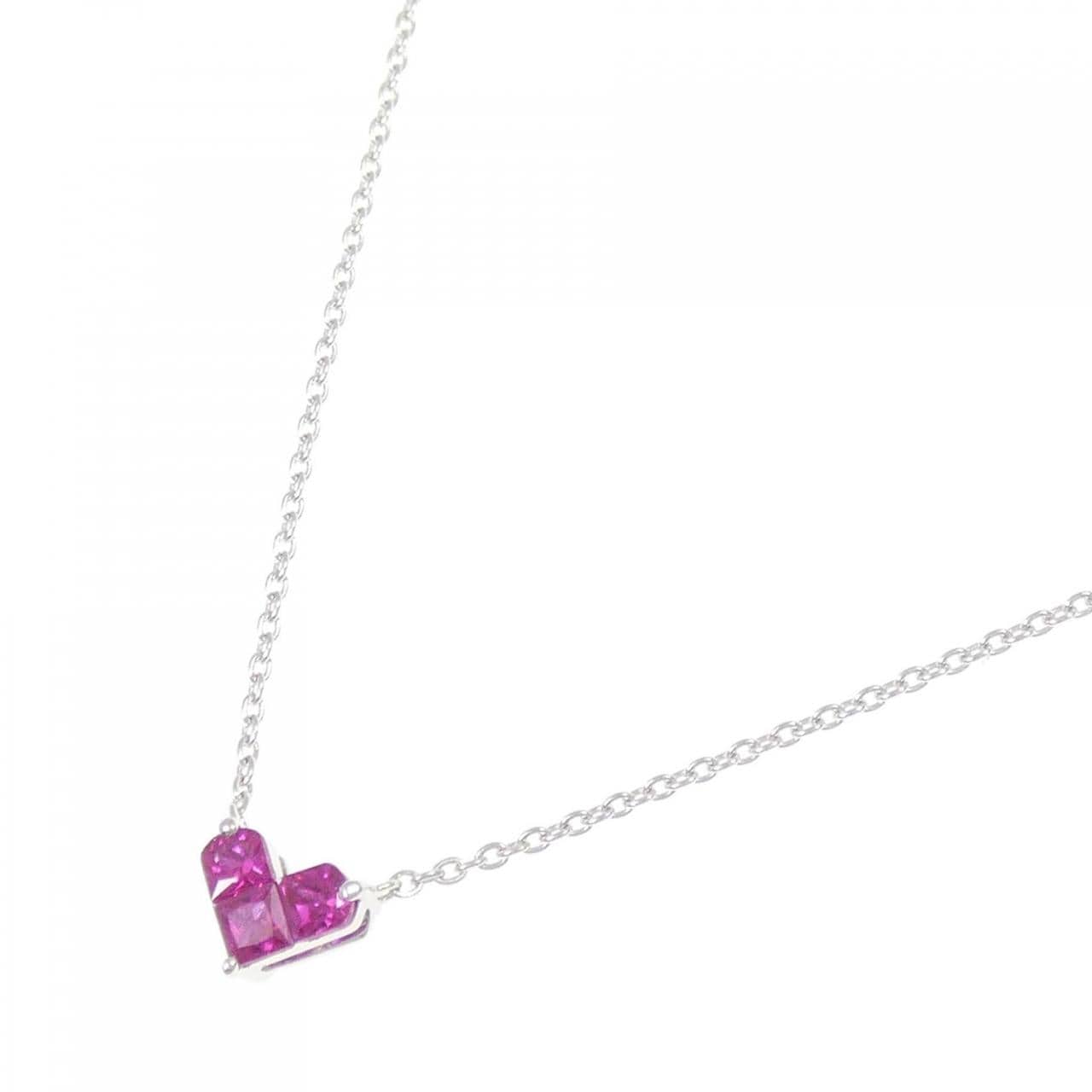 スタージュエリー ミステリアスハート ネックレス 0.25CT