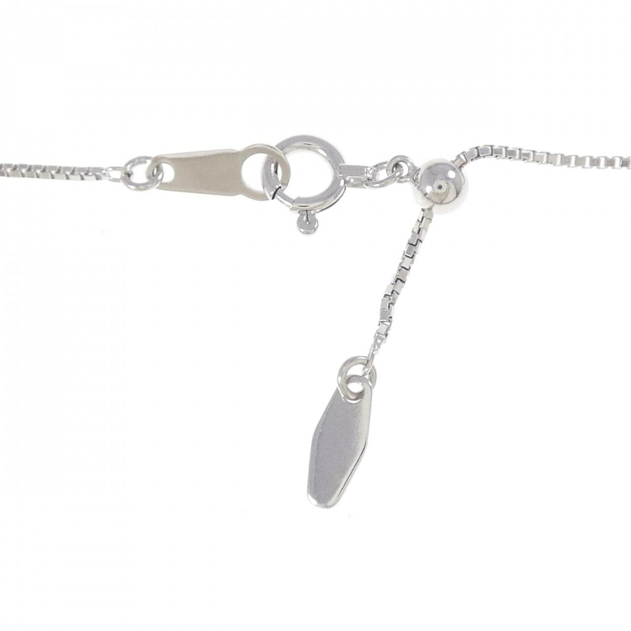 K18WG ダイヤモンド ネックレス 0.53CT