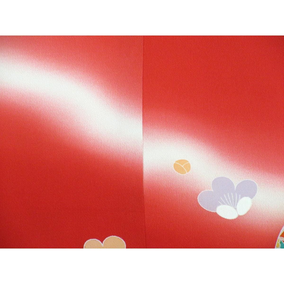 【未使用品】子供　女の子四ツ身