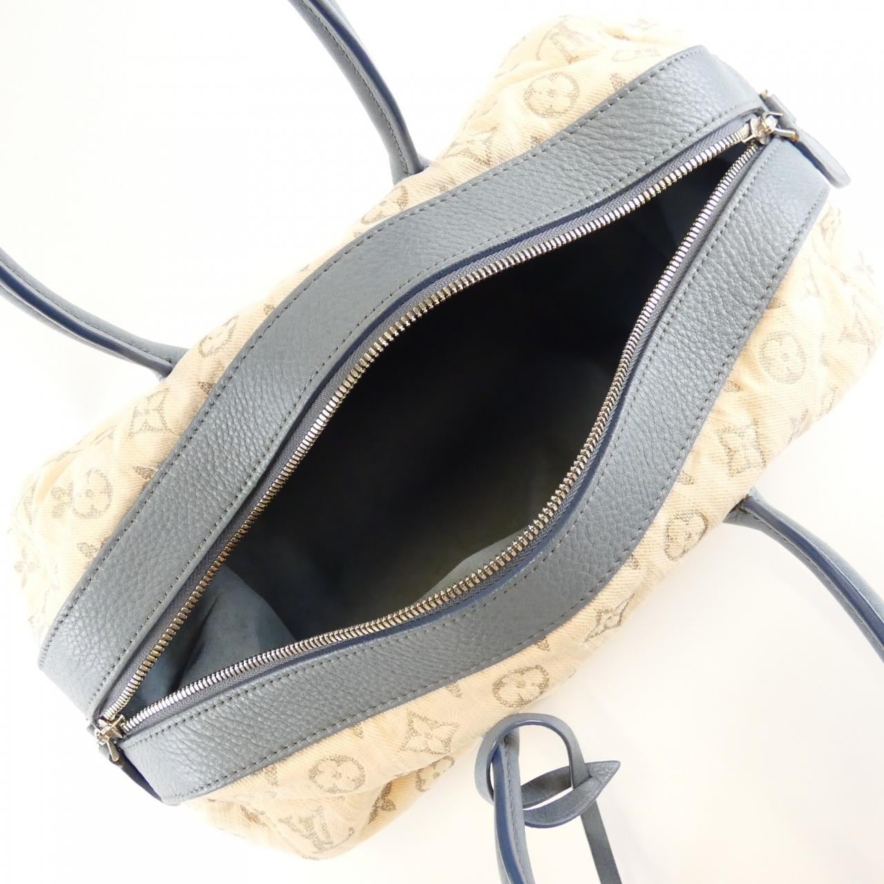 ルイヴィトン モノグラム デニム スピーディ ラウンド PM M40708 ボストンバッグ