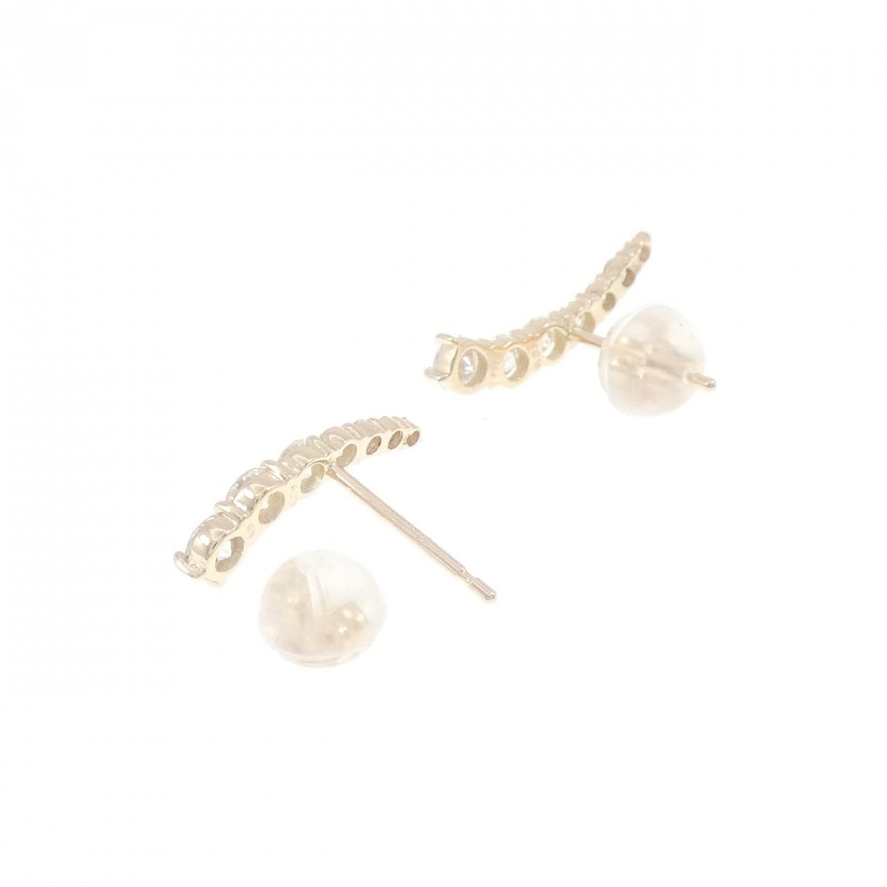 【リメイク】K10YG ダイヤモンド ピアス 0.46CT