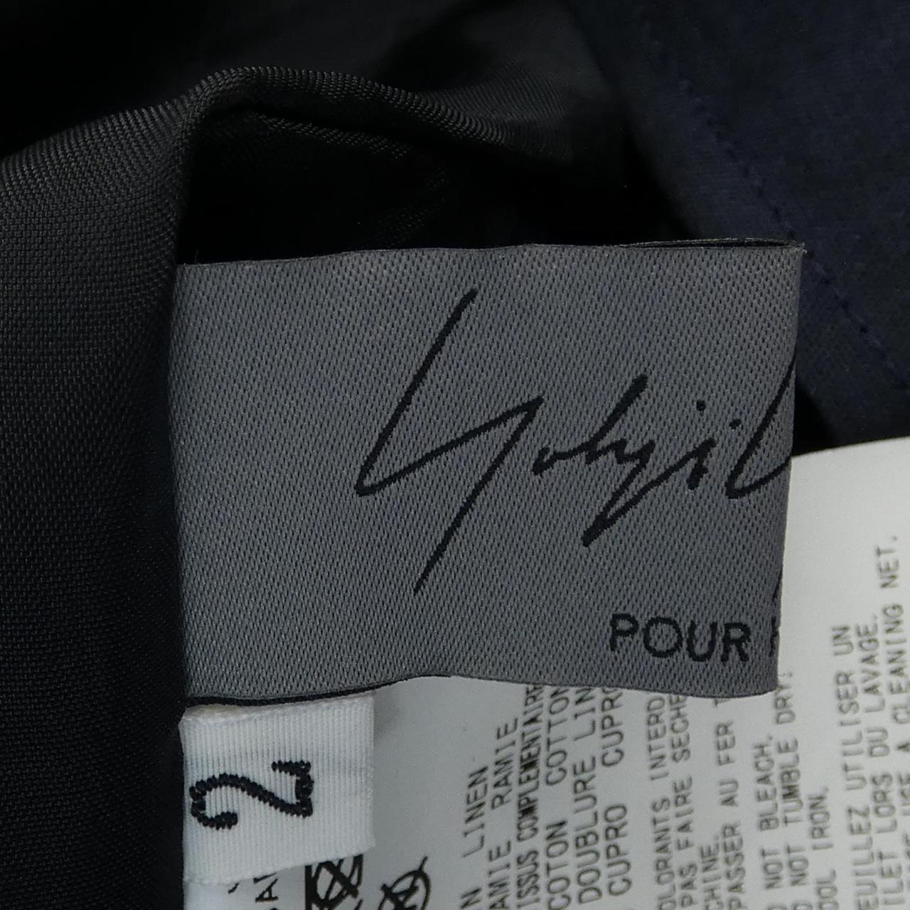 ヨウジヤマモトプールオム YOHJI YAMAMOTO POUR パンツ