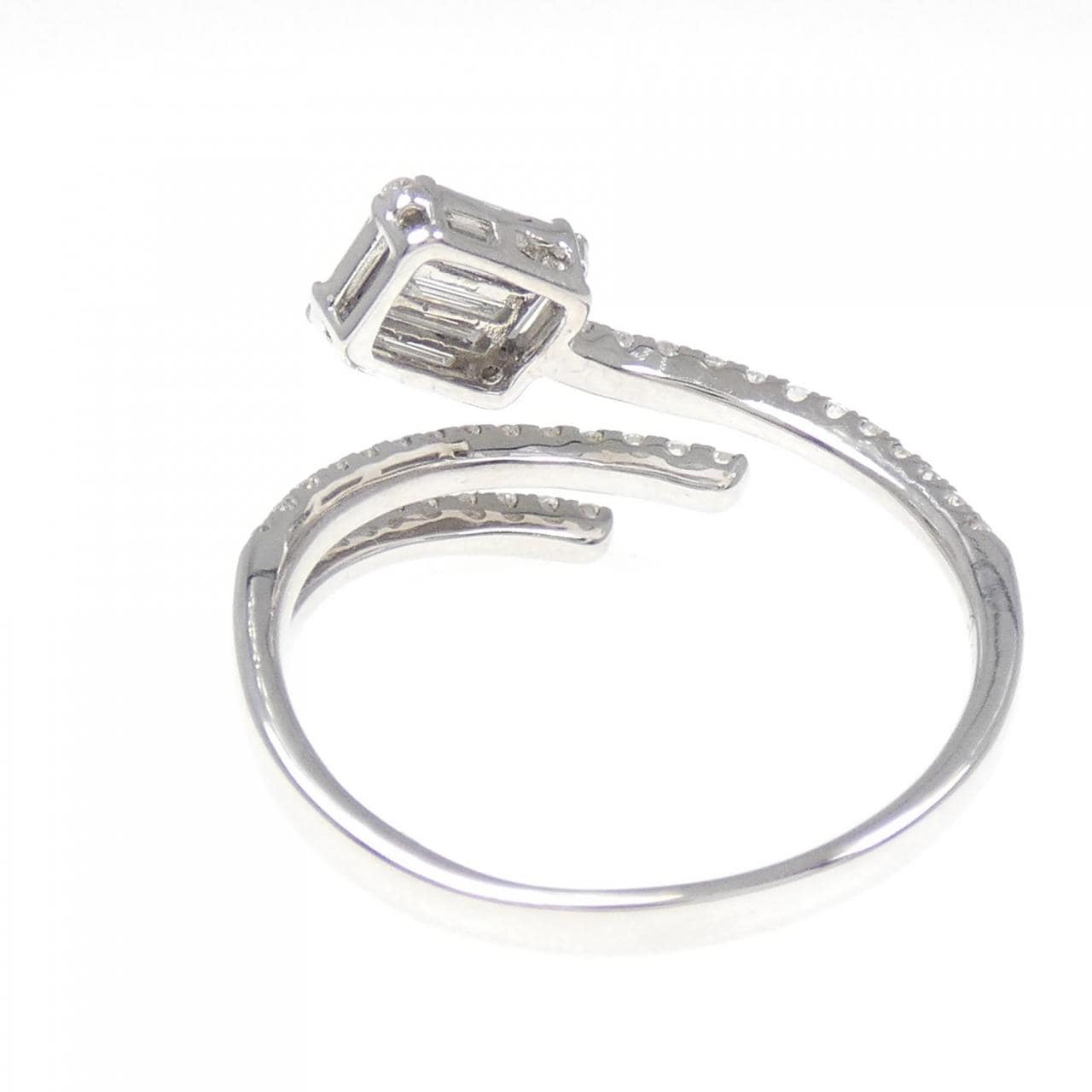 K18WG ダイヤモンド リング 0.60CT