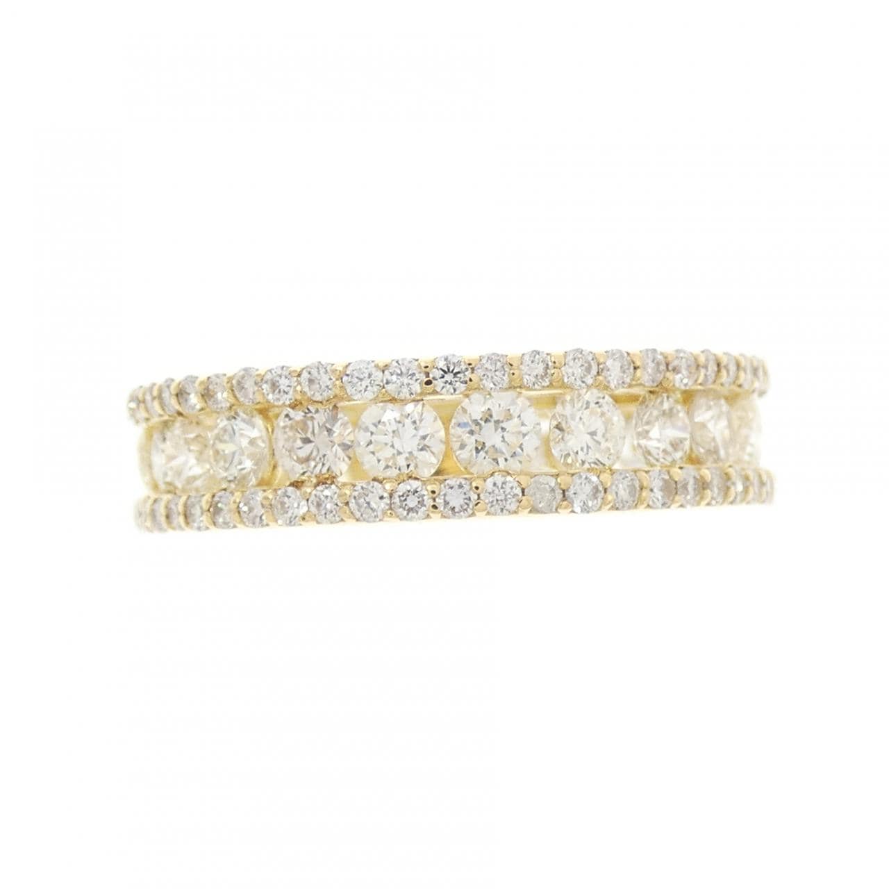 K18YG ダイヤモンド リング 2.00CT