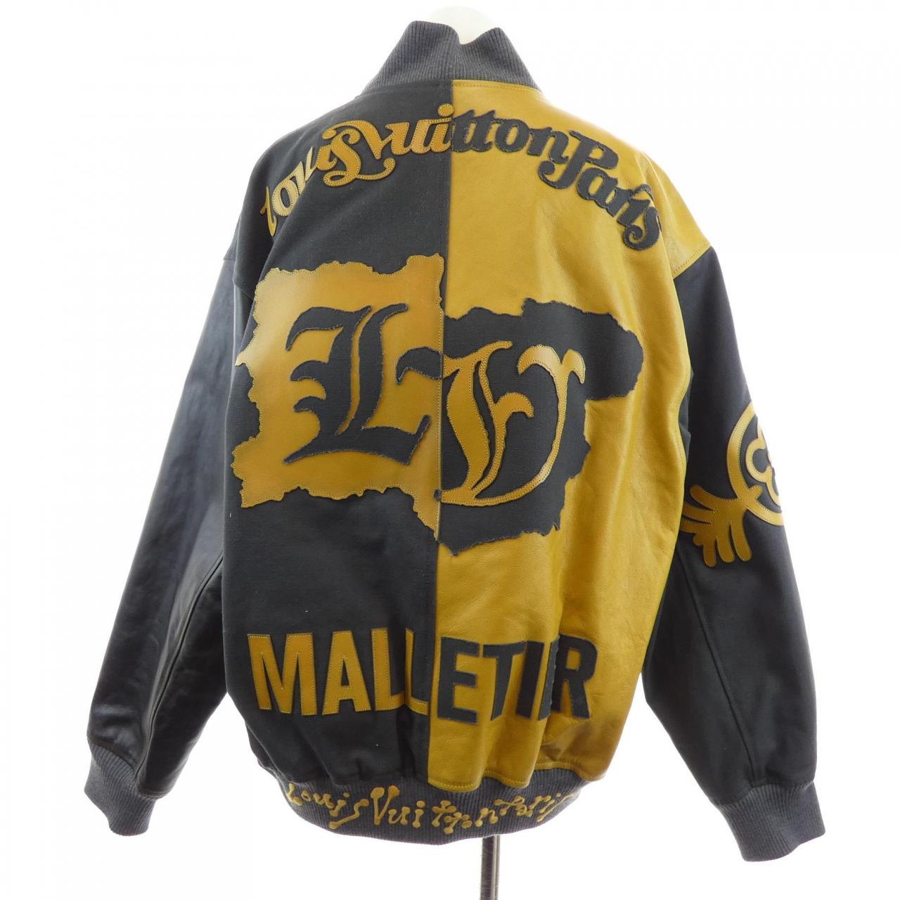 ルイヴィトン LOUIS VUITTON ミックスキャンバスレザーボンバー HOL76EXS0 ブルゾン