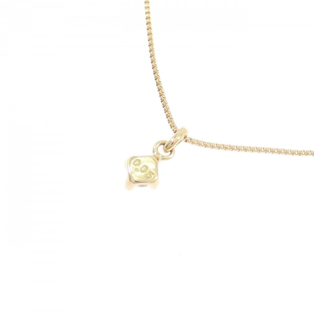 アガット ダイヤモンド ネックレス 0.05CT