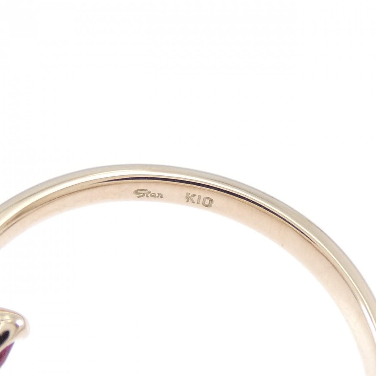 スタージュエリー ハート アメジスト リング