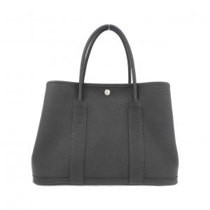 未使用級 ケイトスペード トートバッグ ナイロン ボーダー 黒 ブラック  