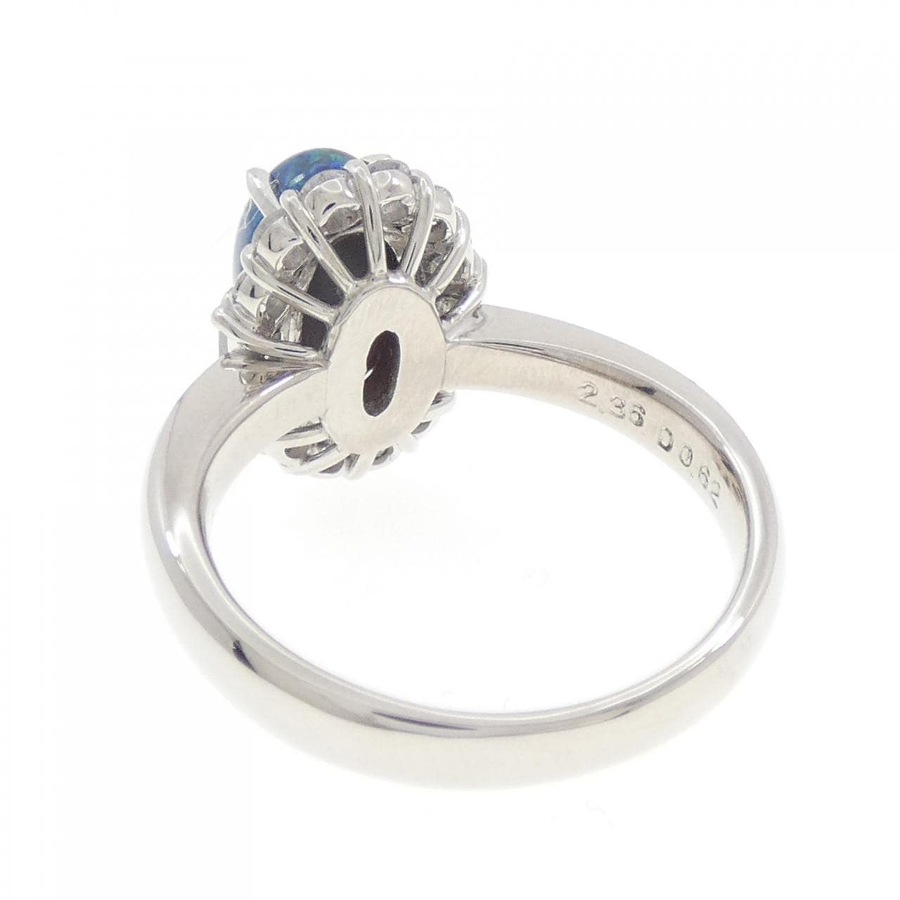 PT900 ブラックオパール リング 2.36CT