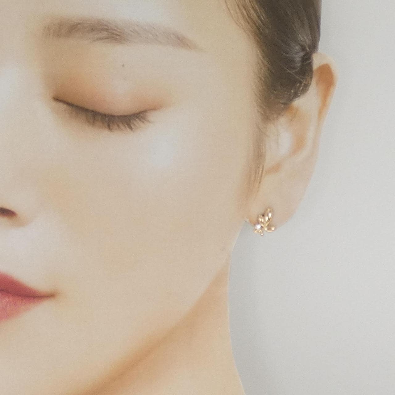 ティファニー オリーブリーフ ピアス