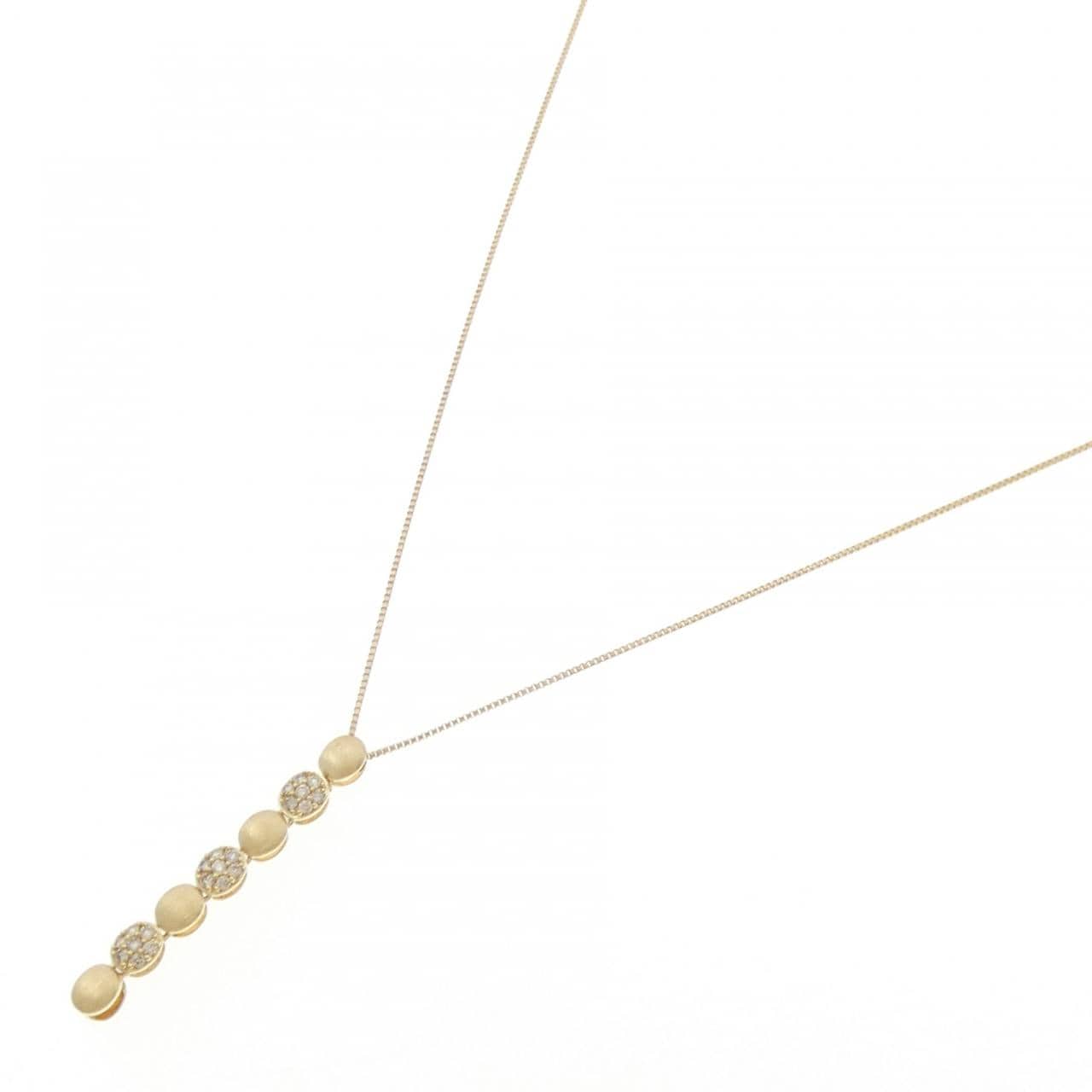 ジーエスティービー ダイヤモンド ネックレス 0.17CT