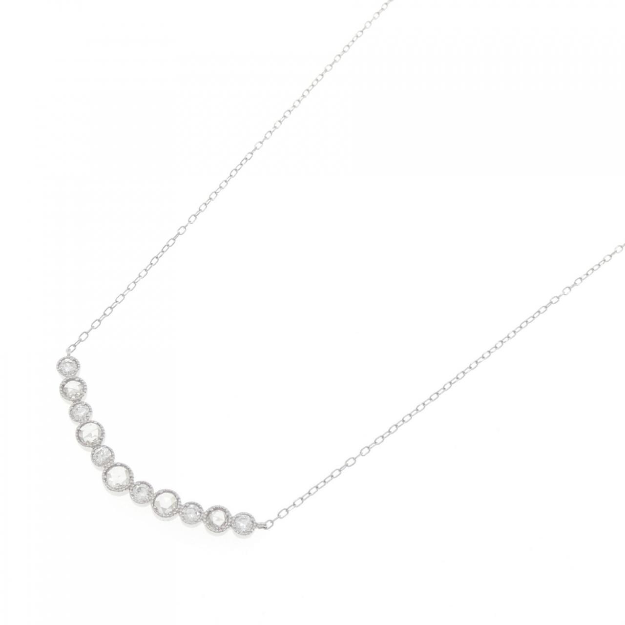 PT900/PT850 ダイヤモンド ネックレス 0.30CT
