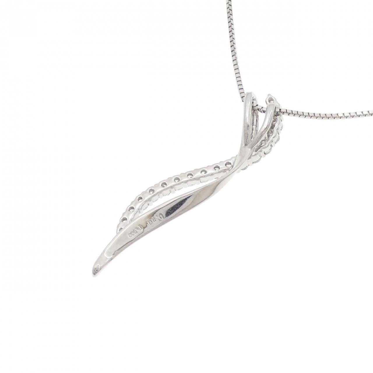 PT900/PT850 ダイヤモンド ネックレス 0.30CT