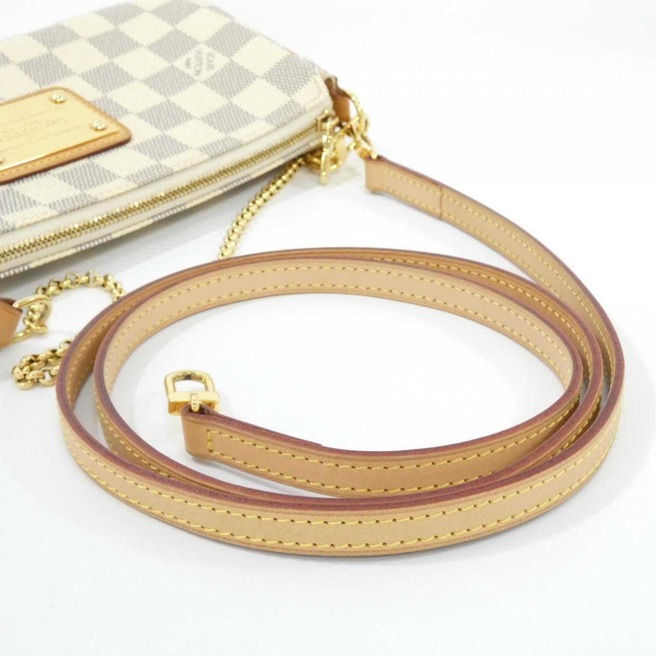 ルイヴィトン ダミエ アズール エヴァ N55214 ショルダーバッグ