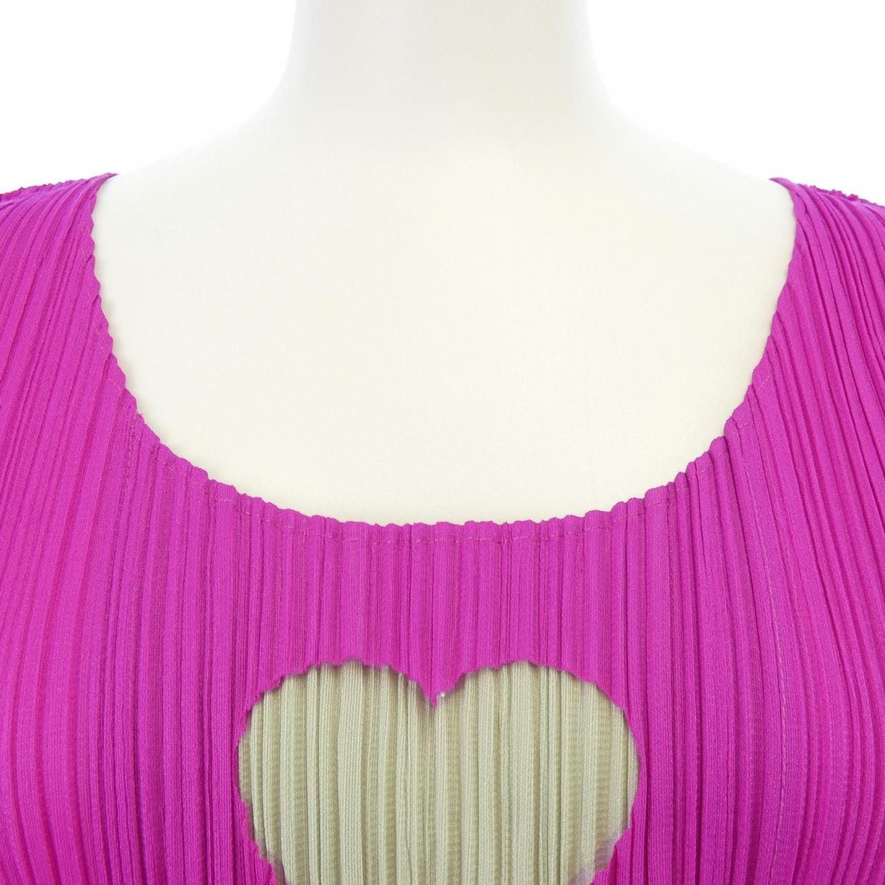 【ヴィンテージ】プリーツプリーズ PLEATS PLEASE 2006 ハート PP64-JK251 トップス