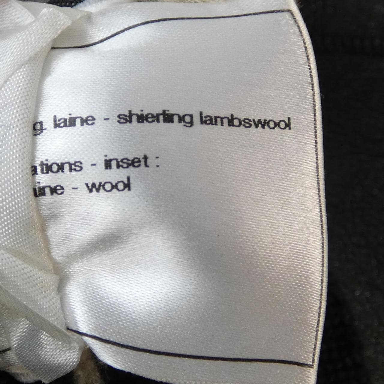 シャネル CHANEL P33735W04172 08A ムートンベスト