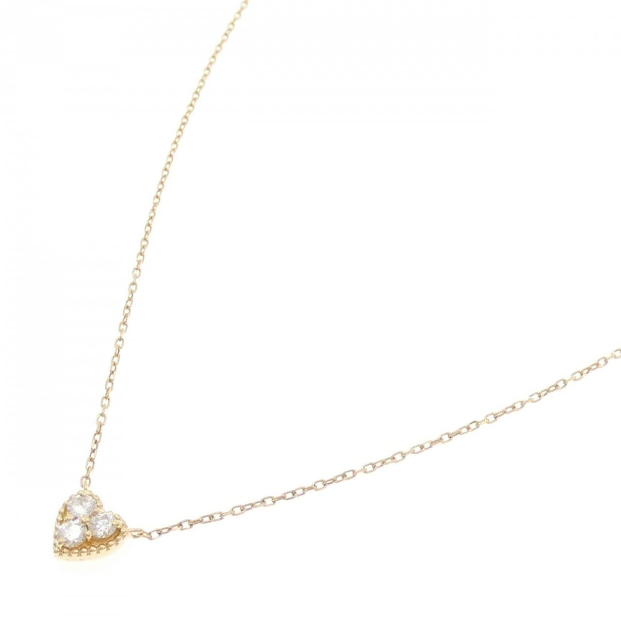 ヴァンドーム ダイヤモンド ネックレス 0.12CT