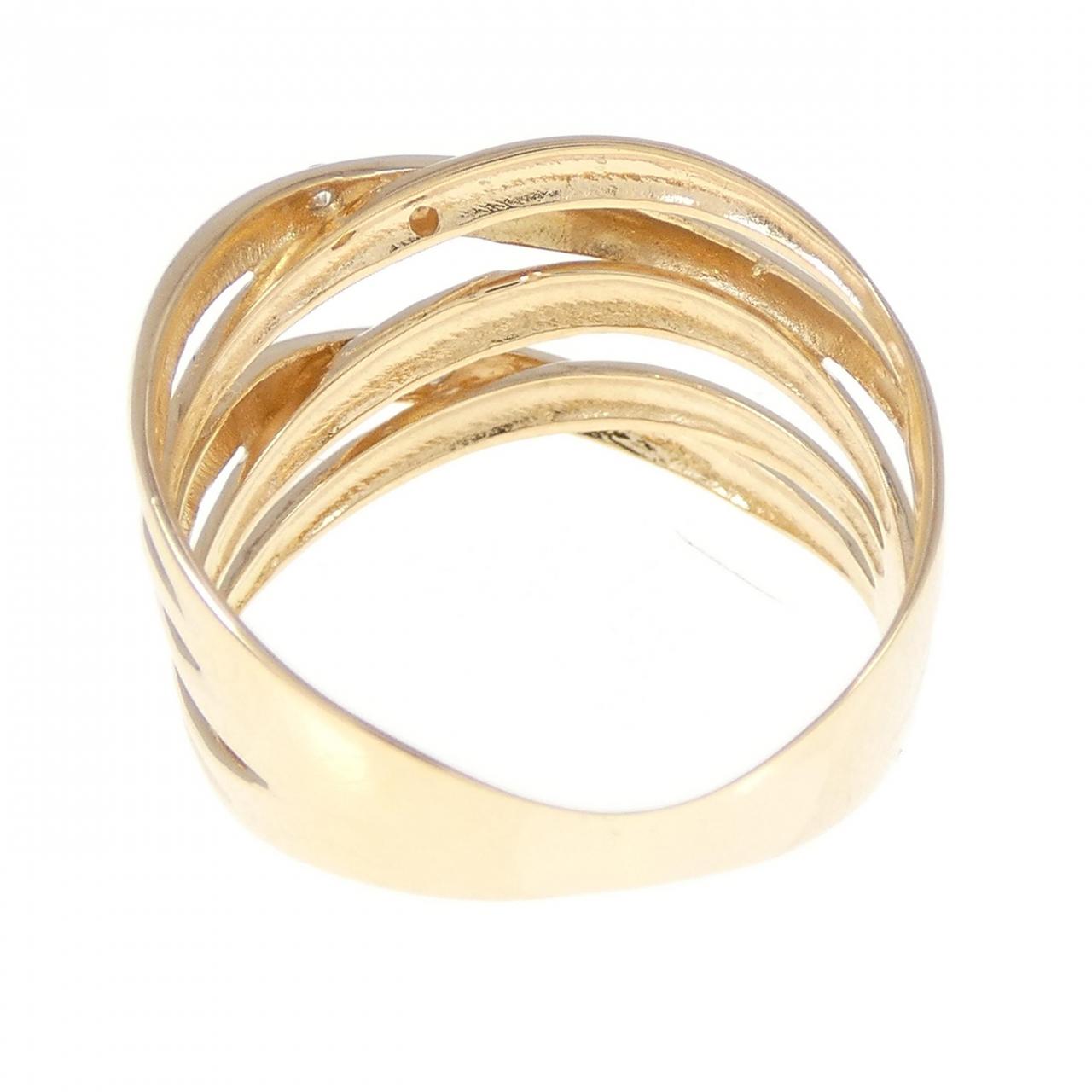 K18PG ダイヤモンド リング 0.06CT